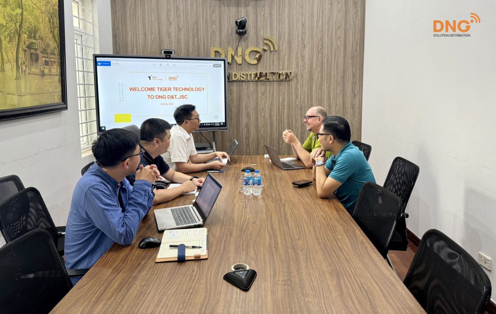 DNG Corp gặp gỡ Tiger Technology mở ra cơ hội hợp tác tiềm năng mới