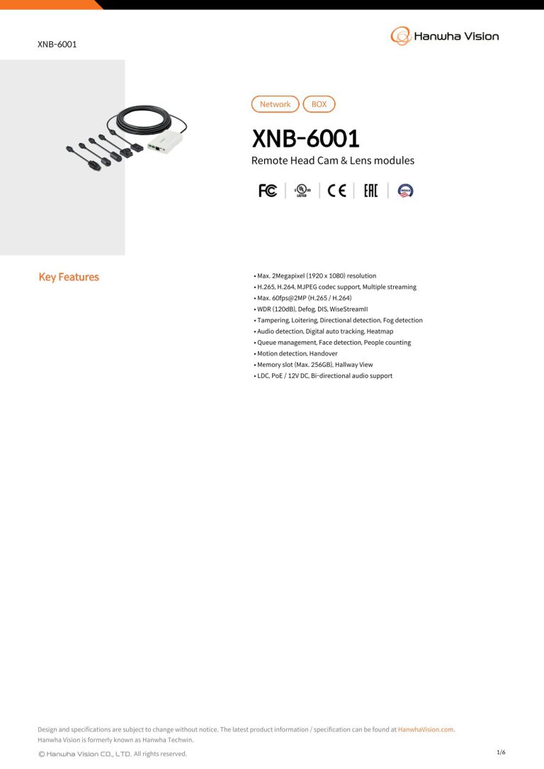 DataSheet_XNB-6001