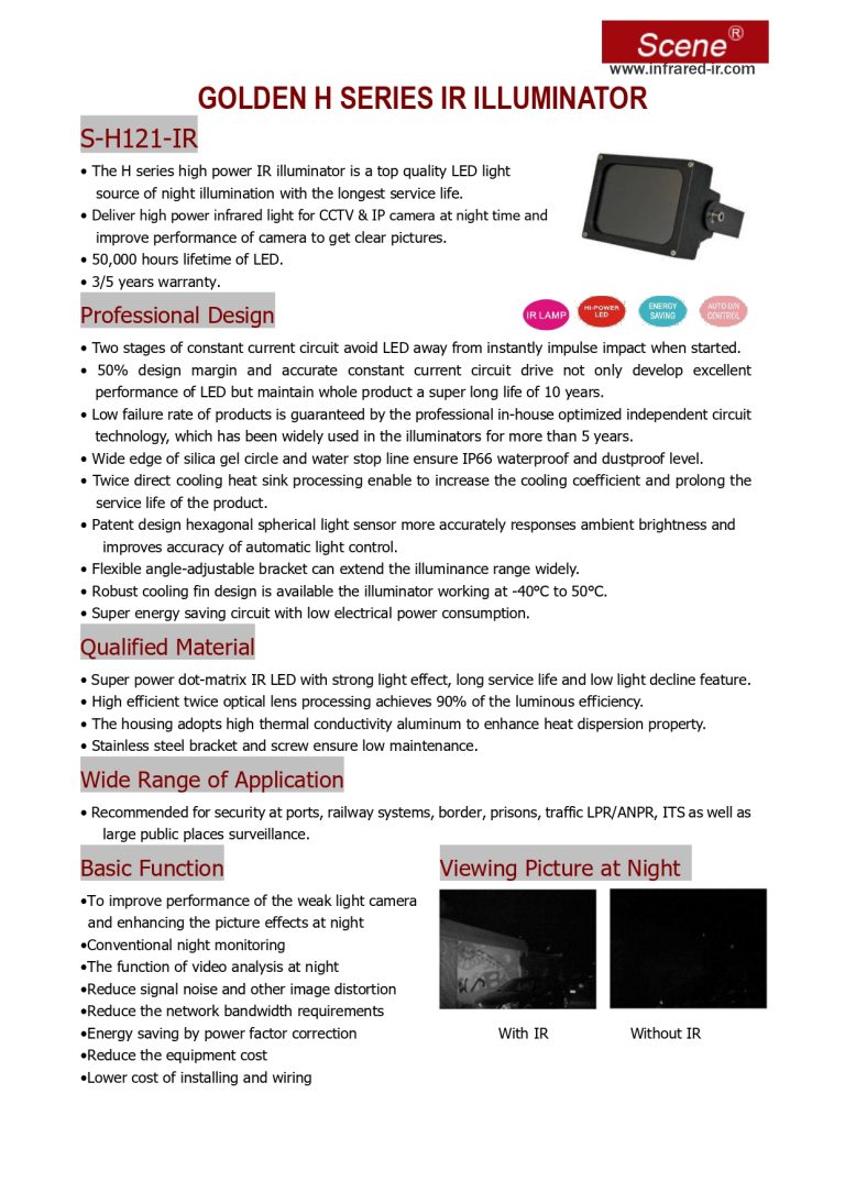 Datasheet_S-H121-IR