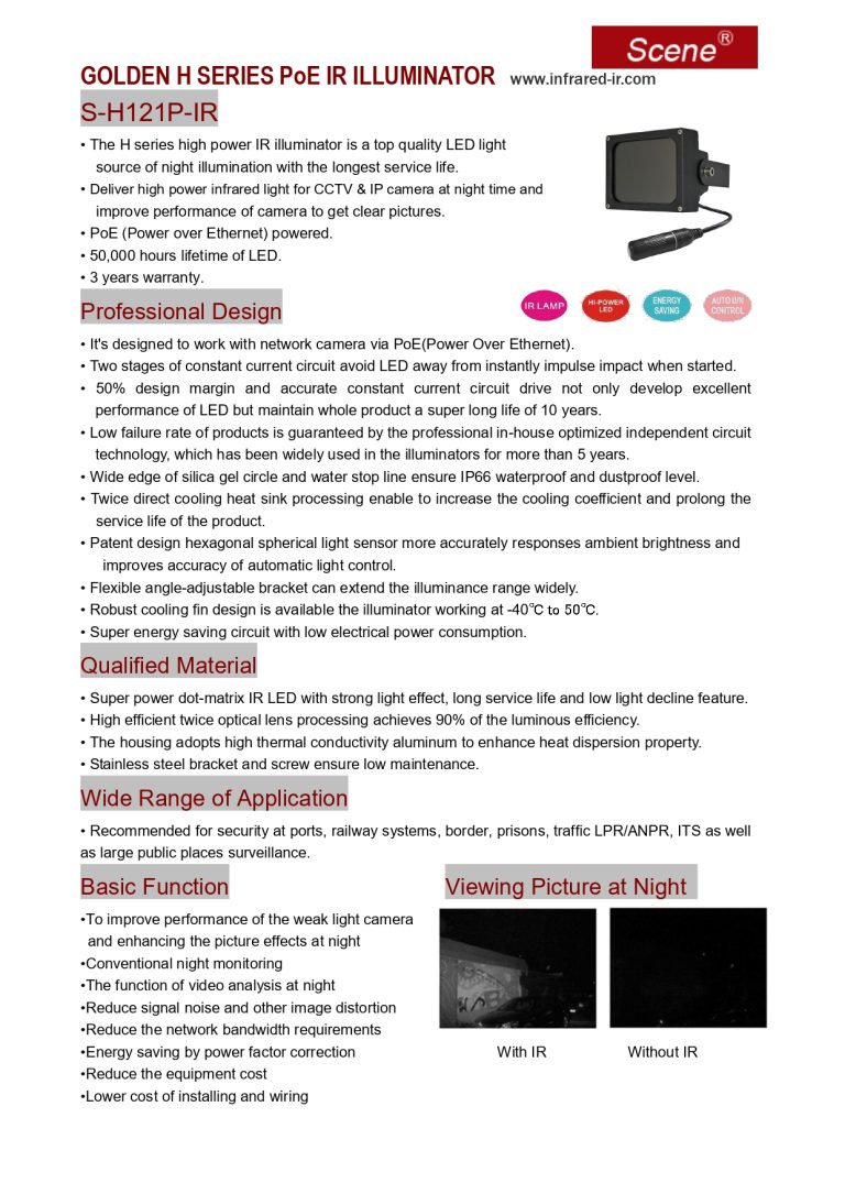 Datasheet_S-H121P-IR