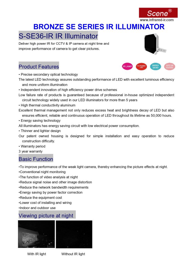 Datasheet_S-SE36-IR