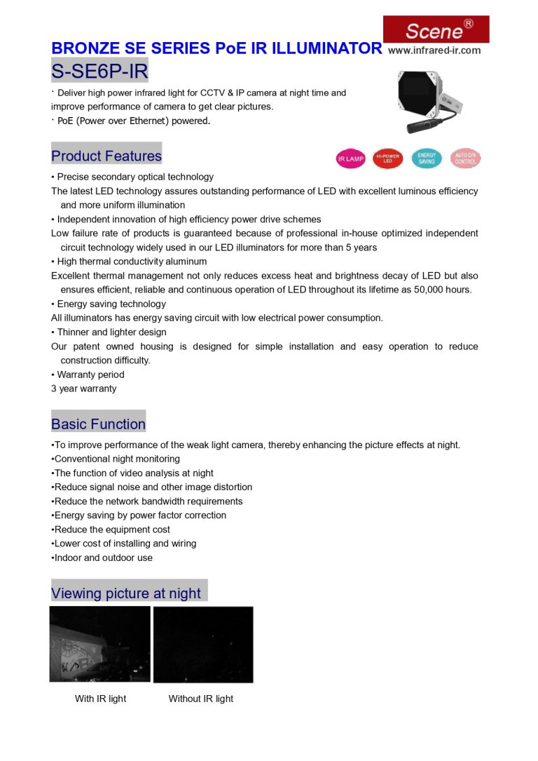 Datasheet_S-SE6P-IR