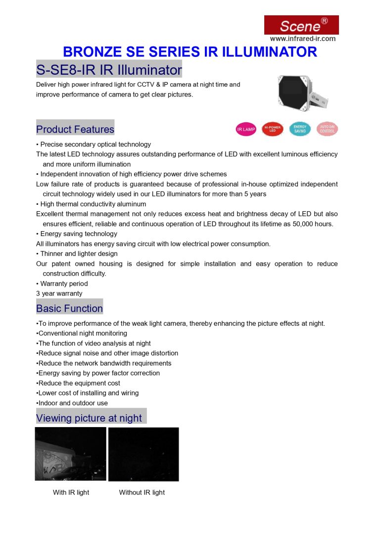 Datasheet_S-SE8-IR