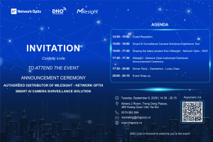 Invitation: Authorzied Distributor Announcement Ceremony – Milesight & Network Optix